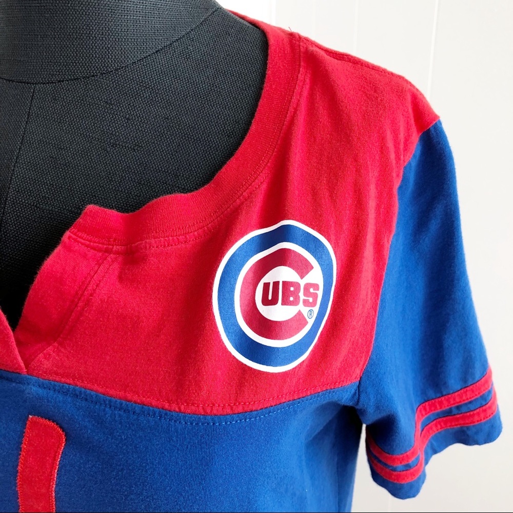 Chicago Cubs Stitched Short Sleeve T-Shirt Medium - Picture 2 of 9